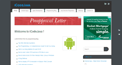 Desktop Screenshot of icodejava.com